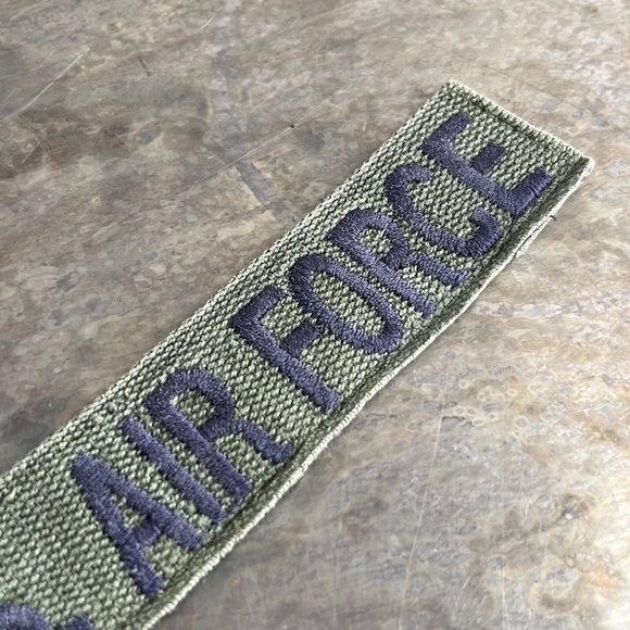 U.S. AIR FORCE embroidered tape patch - Vintage - Picture 4 of 10